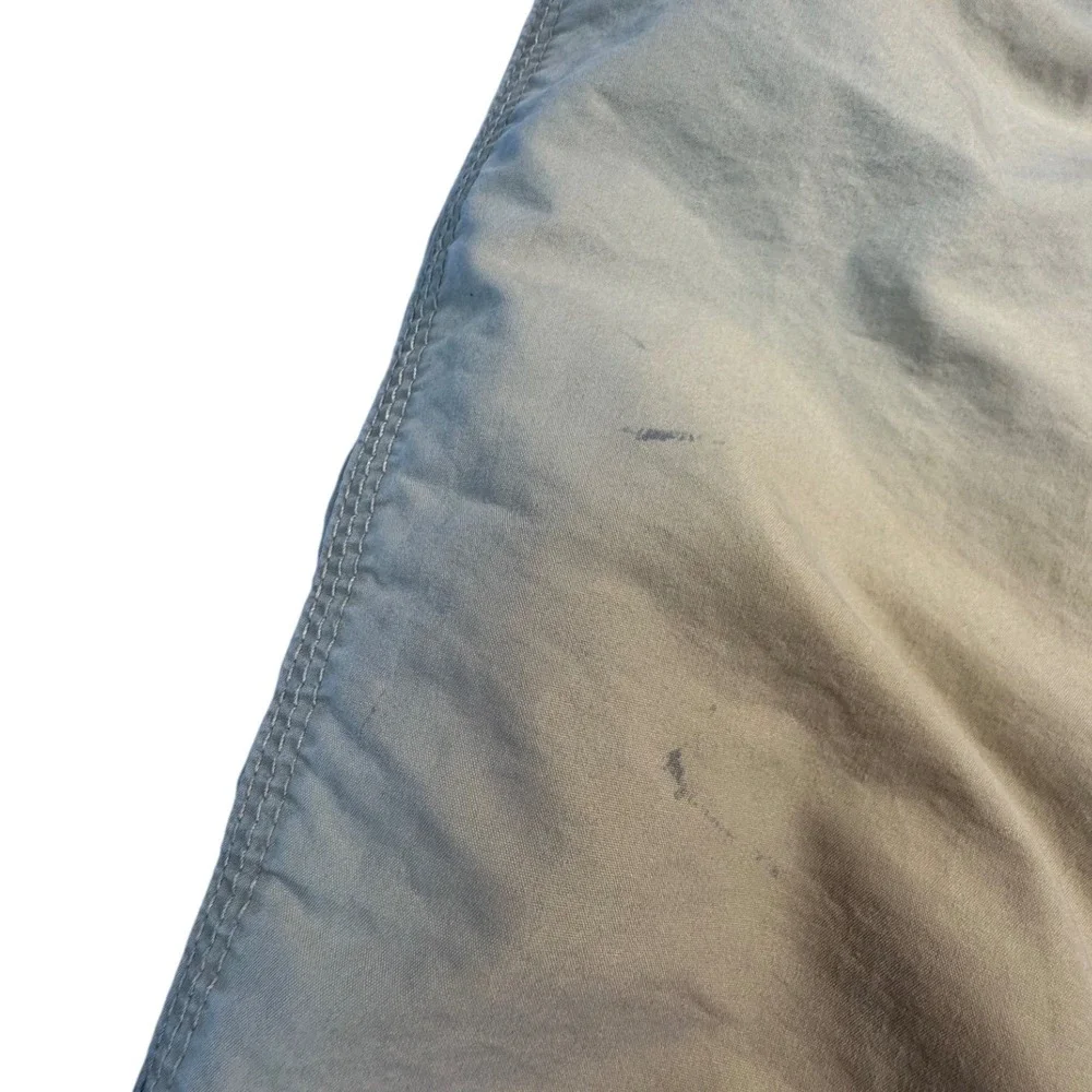 Mountain Khakis Relaxed Fit Pants Mens 35x34 Khaki Nylon Cotton Outdoor Hiking